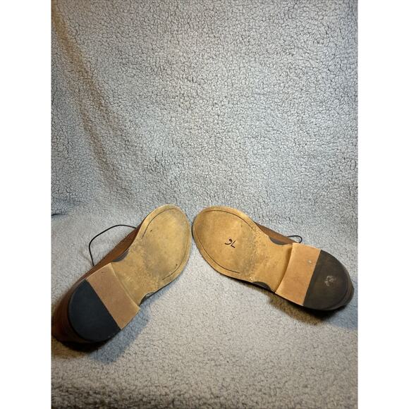 Aston Grey Collection Lovorwen Brown Wingtip Oxfords 11.5 - Picture 14 of 16